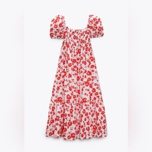 Zara Cotton dress with smocking